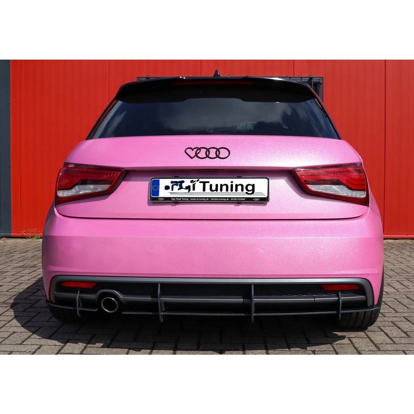 SPLITTER DIFFUSORE AUDI A1 2014-2018