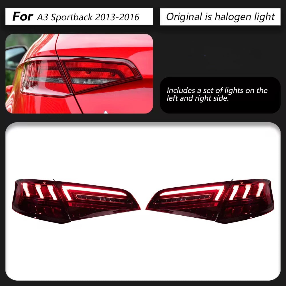 FANALI A LED POSTERIORI A3 8V 2012-2019 SPORTBACK