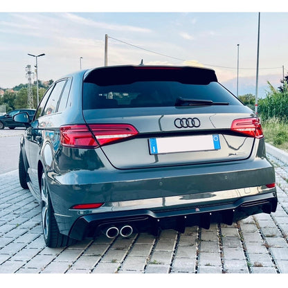 DIFFUSORE POSTERIORE AUDI A3 8V S-LINE 2017-2020
