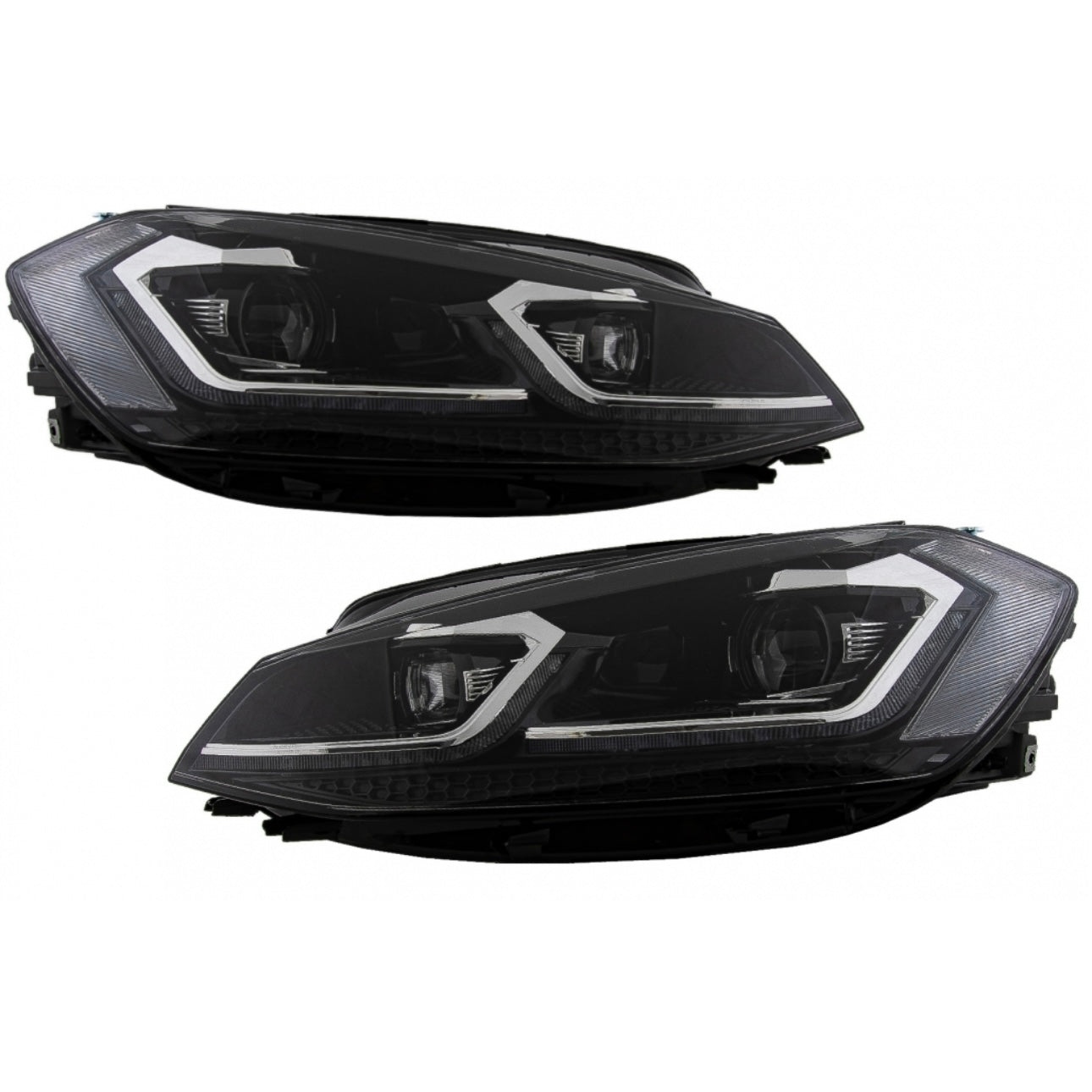 FANALI ANTERIORI GOLF MK7 2017-2019 LOOK LED