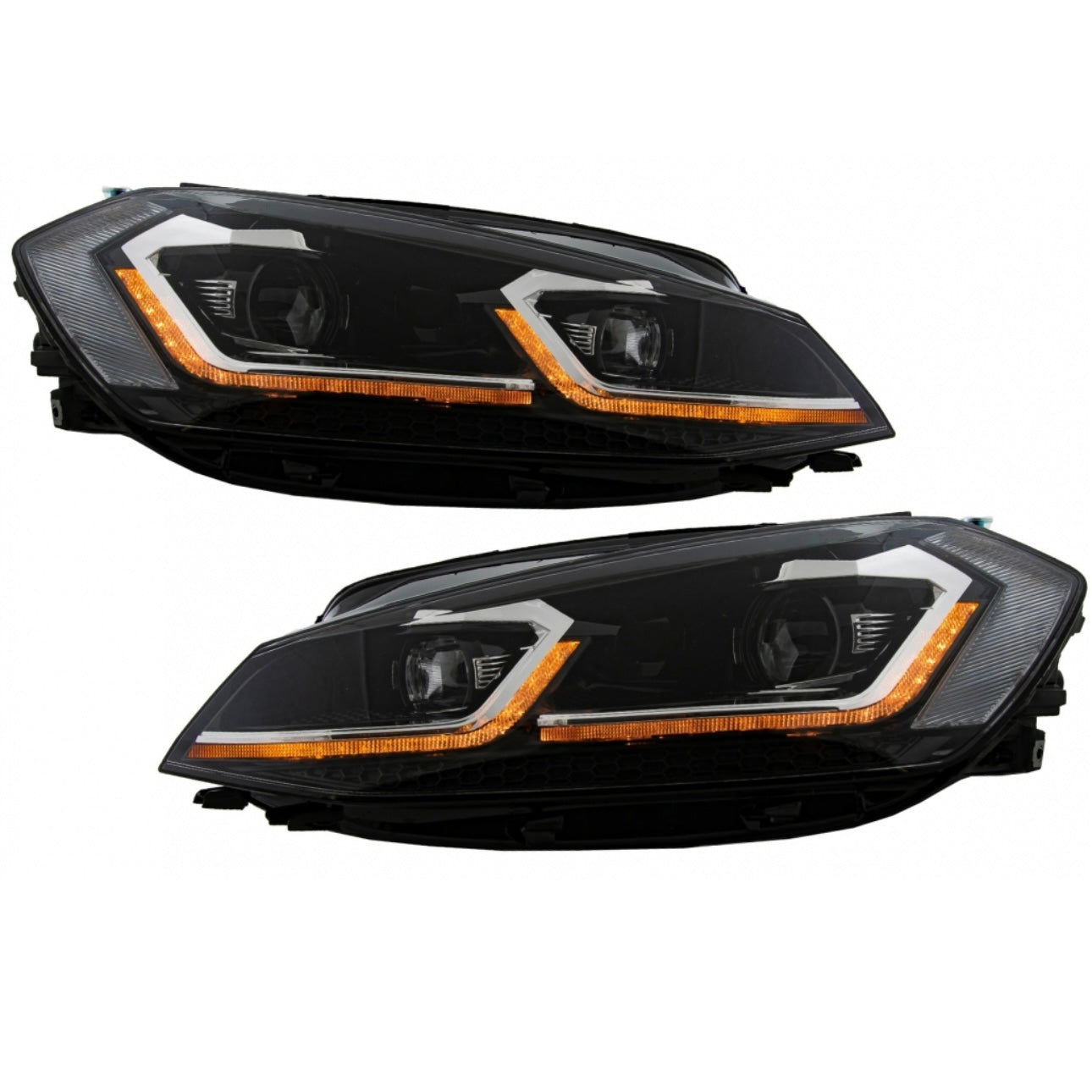 FANALI ANTERIORI GOLF MK7 2017-2019 LOOK LED