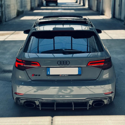 LAME DIFFUSORE POSTERIORE AUDI RS3 8V 2016-2020