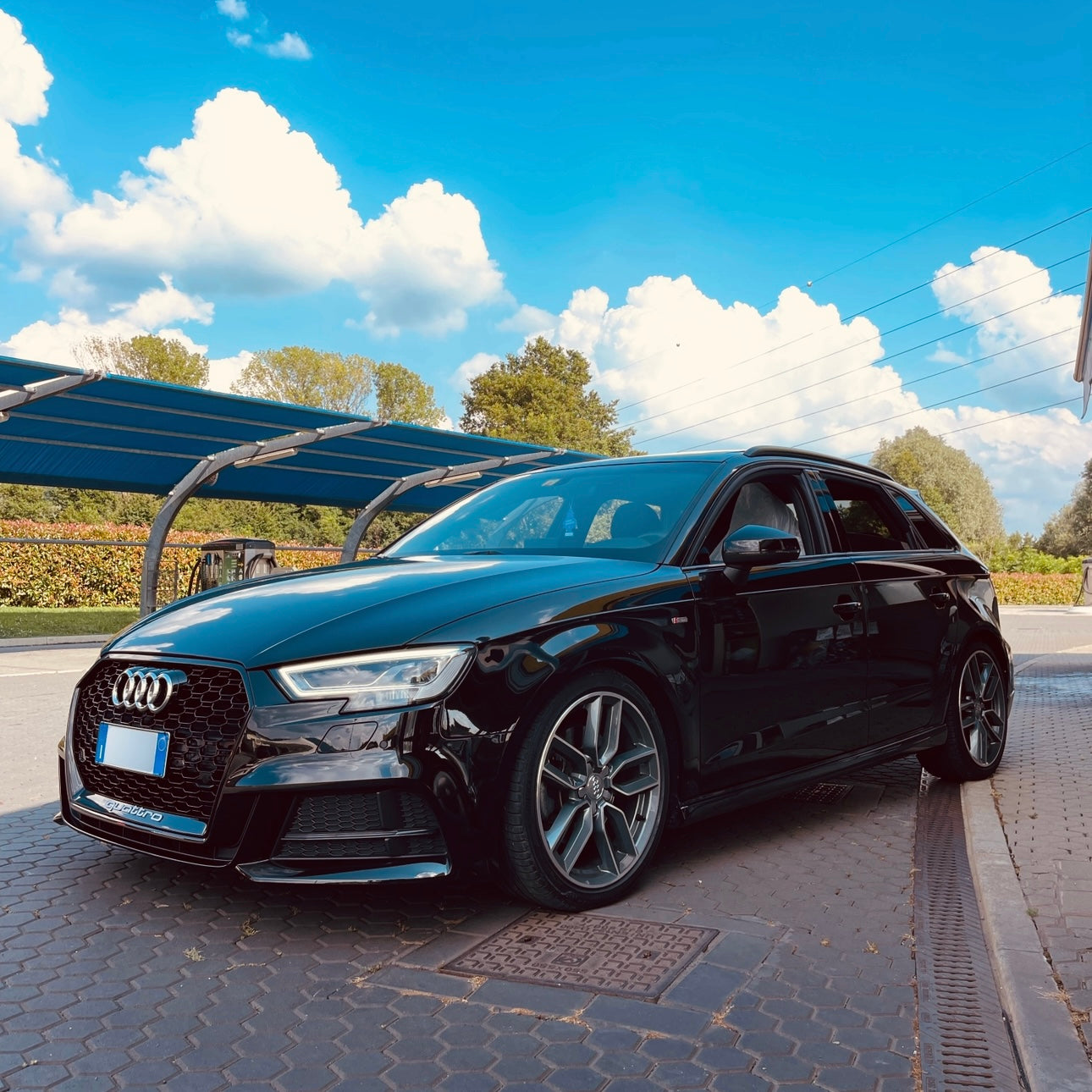 MOLLE DI ABBASSAMENTO -45 MM AUDI A3 8V QUATTRO MTS