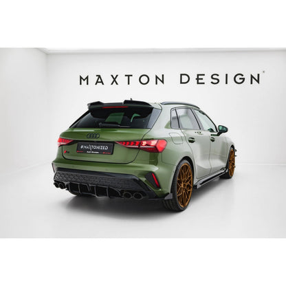 SPLITTER DIFFUSORE POSTERIORE AUDI S3 8Y 2024-2025 FACELIFT