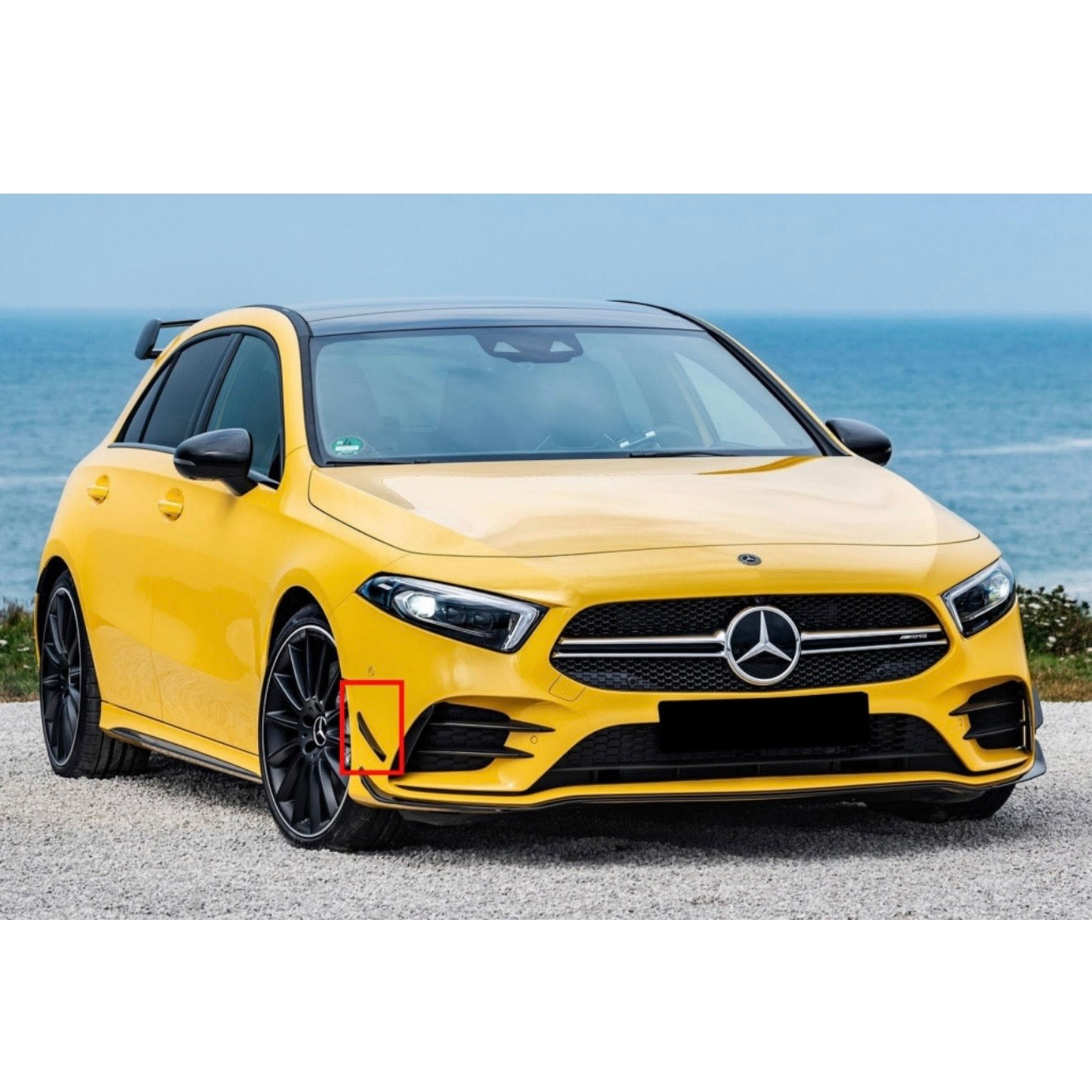 FLAPS LATERALI PARAURTI ANTERIORE CLASSE A 2018-2025 AMG