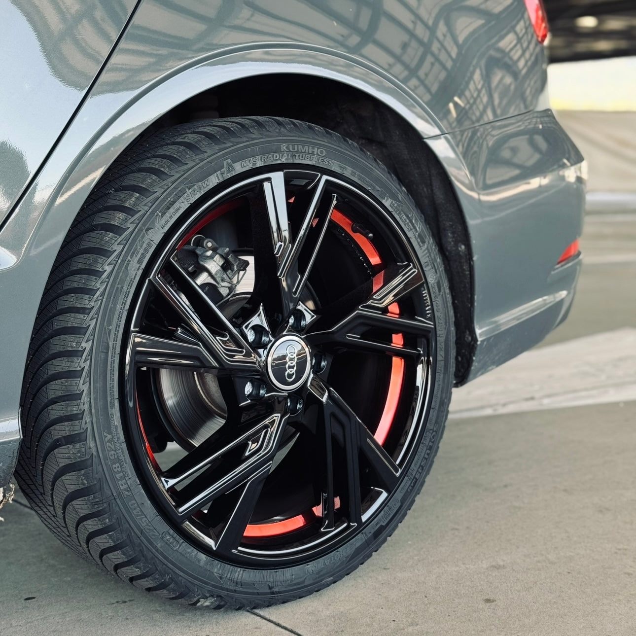 CERCHI RS5 BLACK/RED 17" ET30