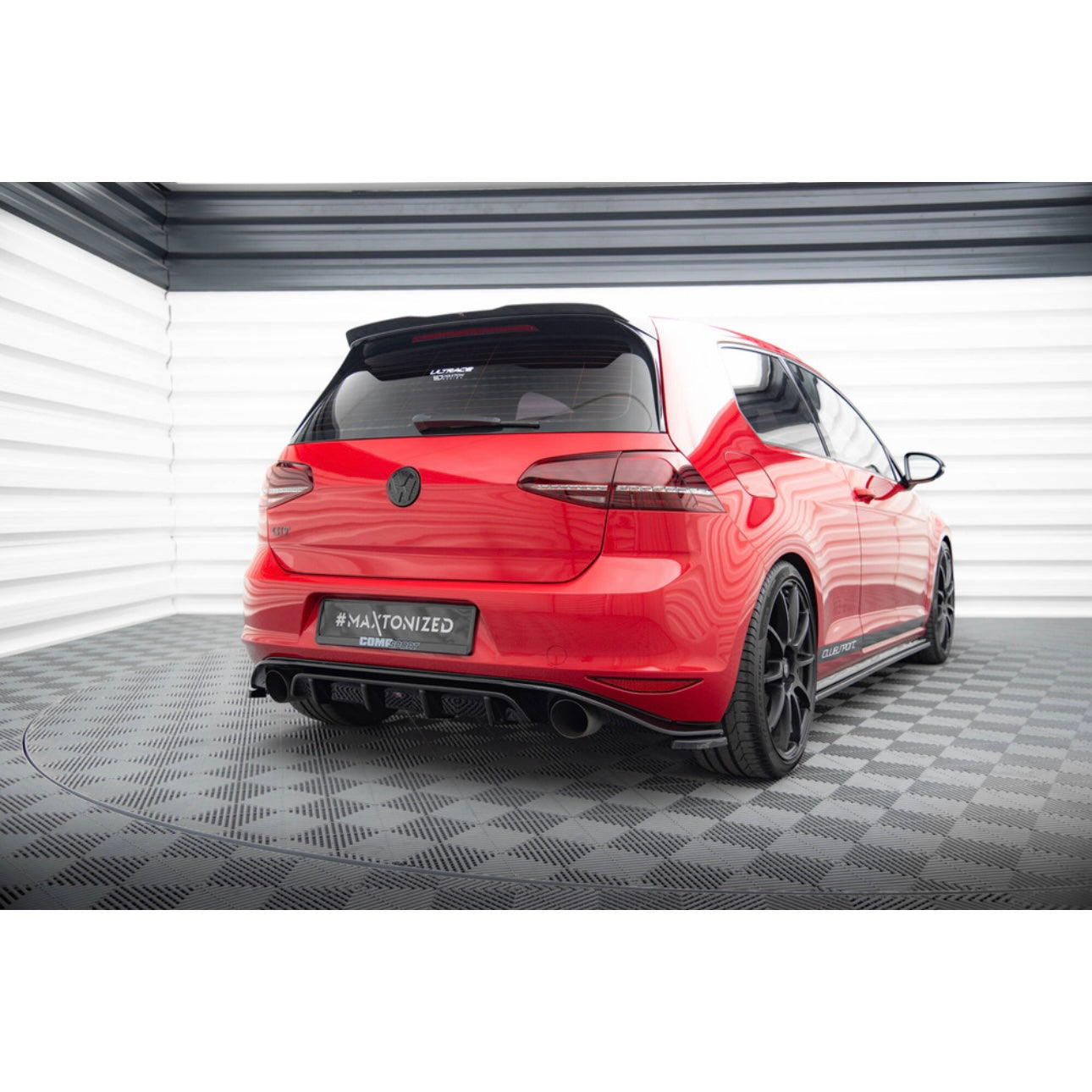 LAME DIFFUSORE POSTERIORE VW GOLF MK7 GTI CLUBSPORT 2012-2016