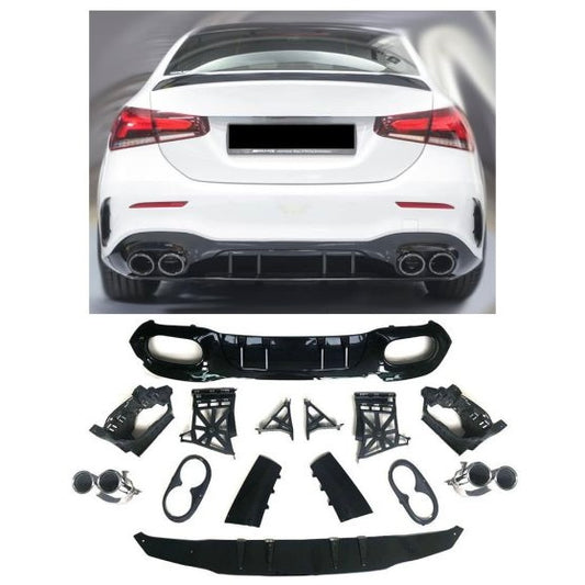 DIFFUSORE CLASSE A V177 2018-2025 AMG A45 SEDAN