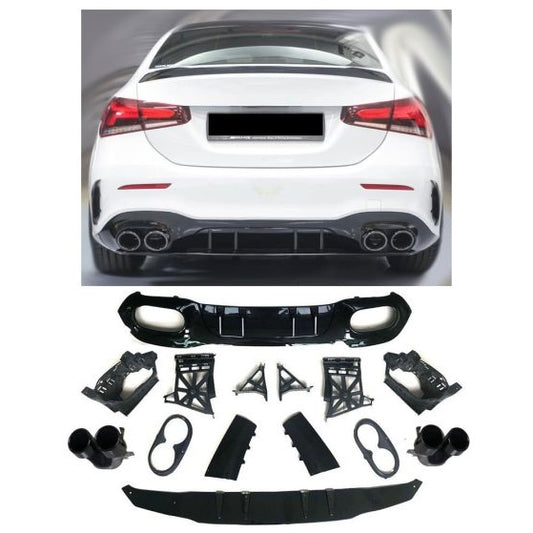 DIFFUSORE CLASSE A V177 2018-2025 AMG A45 SEDAN