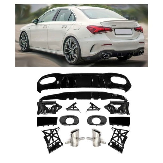 DIFFUSORE CLASSE A V177 2018-2025 AMG A35 SEDAN