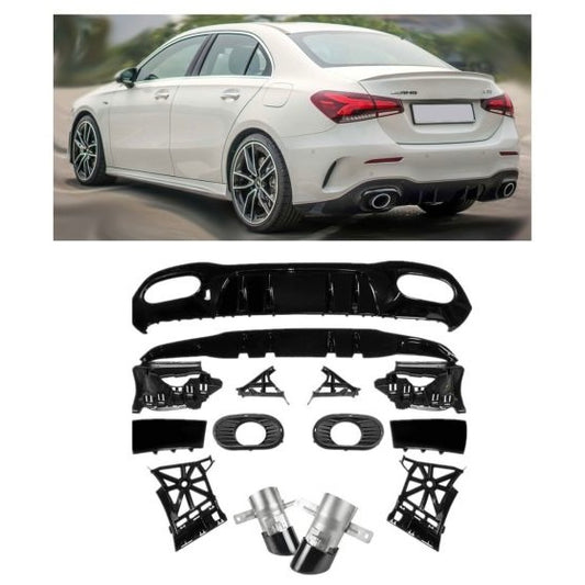 DIFFUSORE CLASSE A V177 2018-2025 AMG A35 SEDAN