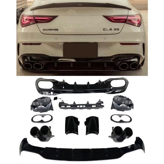DIFFUSORE MERCEDES CLA X118 / C118 2019-2025 AMG