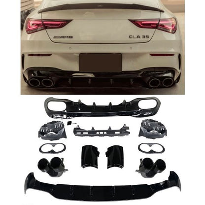 DIFFUSORE MERCEDES CLA X118 / C118 2019-2025 AMG