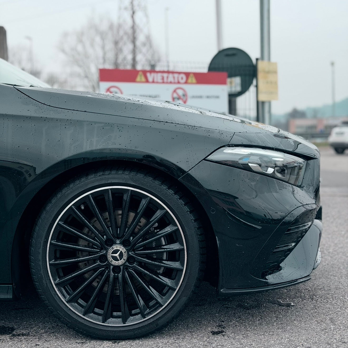 SPLITTER AERO FLAPS CLASSE A 2023-2025 AMG