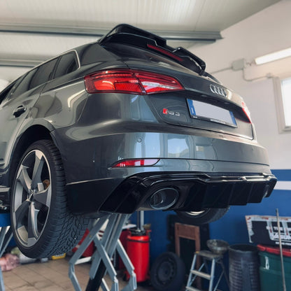 DIFFUSORE POSTERIORE AUDI RS3 8V 2017-2020