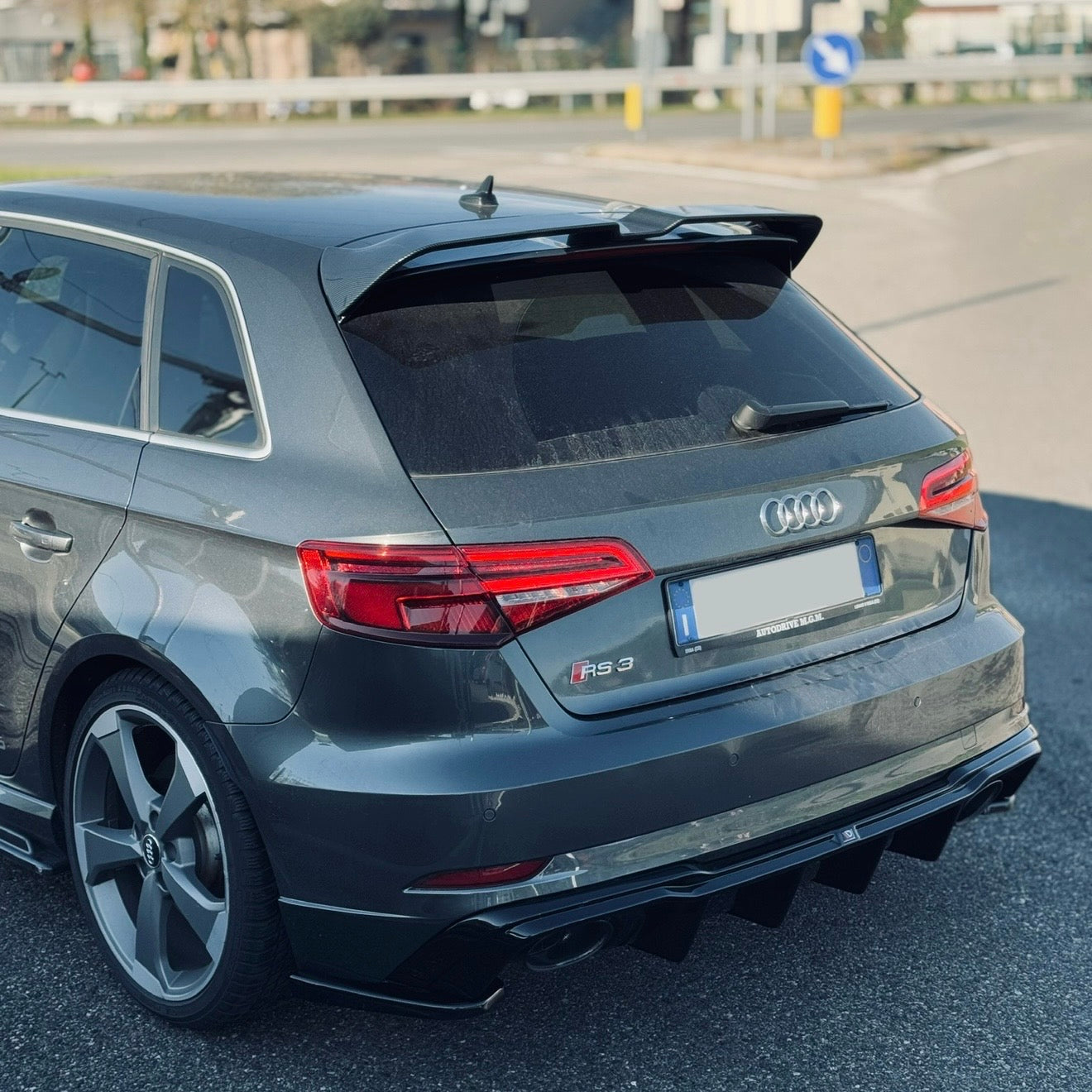 DIFFUSORE POSTERIORE AUDI RS3 8V 2017-2020