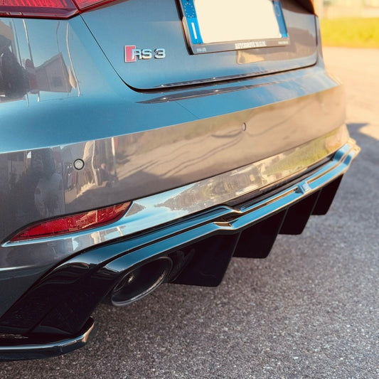 DIFFUSORE POSTERIORE AUDI RS3 8V 2017-2020