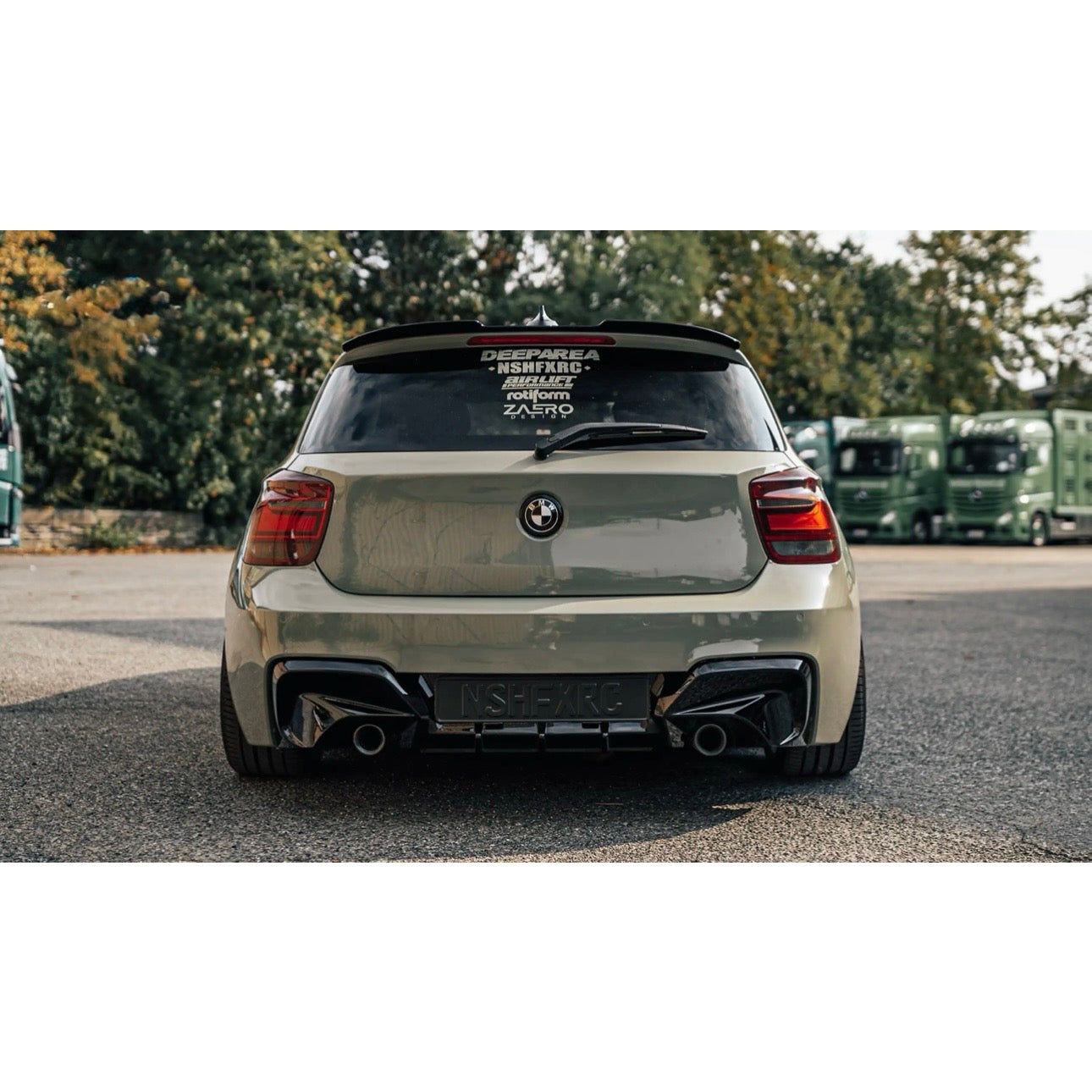 DIFFUSORE PARAURTI BMW SERIE 1 F20 / 21 2011-2014