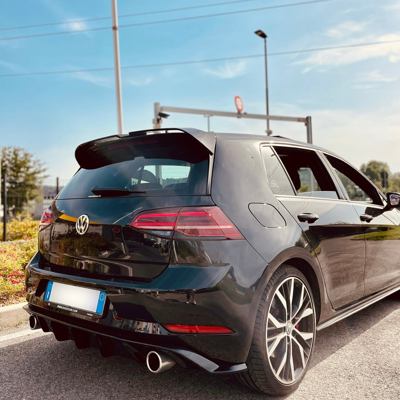 SPOILER TETTO GOLF 7 2012-2019 X GTI GTD R-LINE R