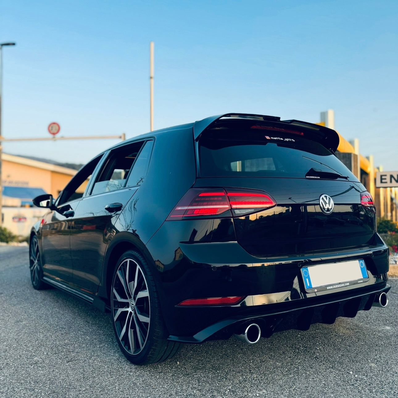 SPOILER TETTO GOLF 7 2012-2019 X GTI GTD R-LINE R