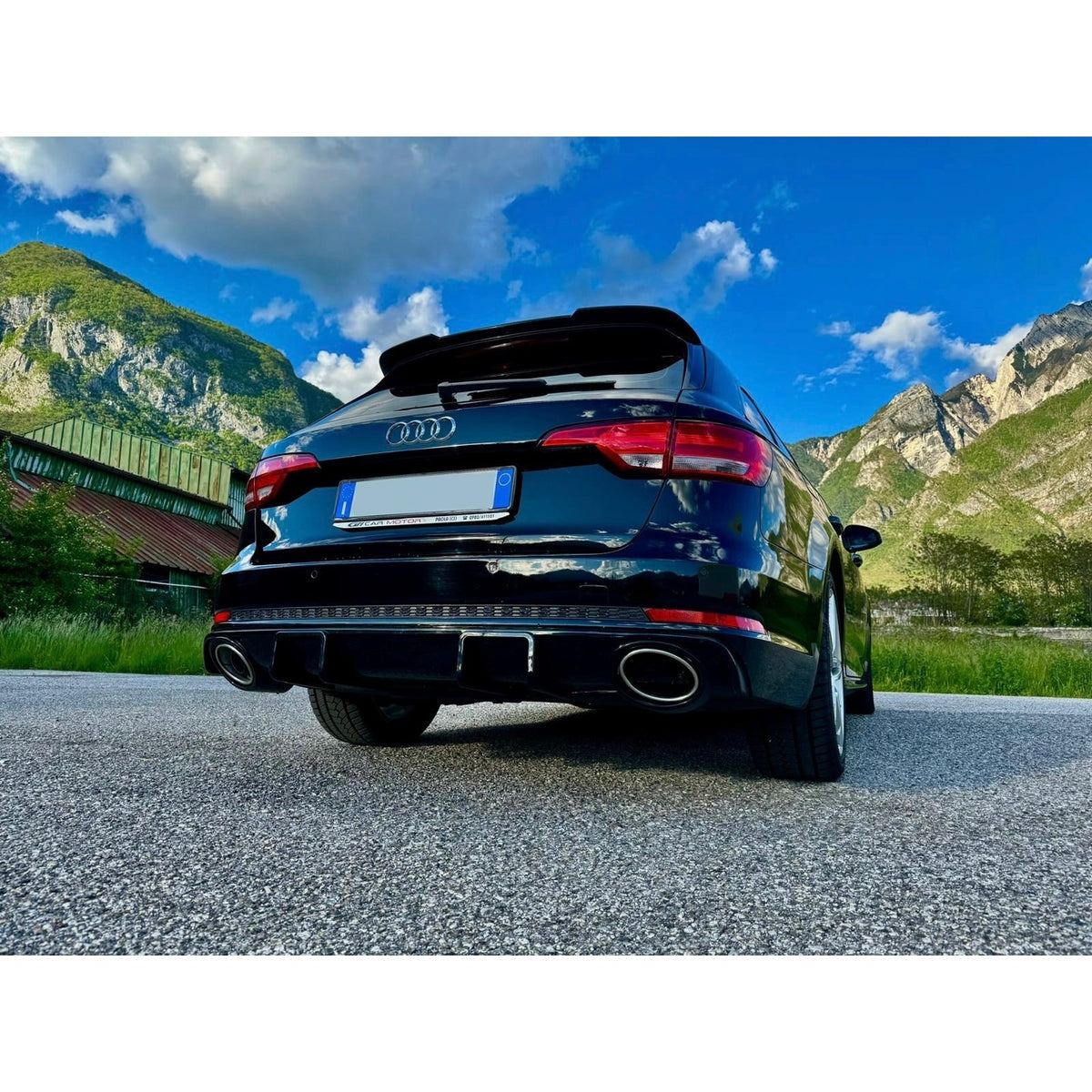 DIFFUSORE A4 B9 2016-2019 RS4 LOOK X S-LINE