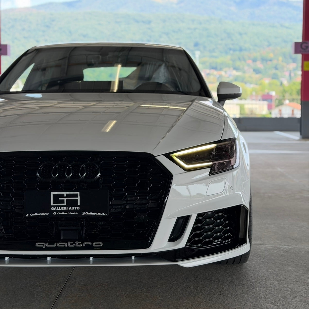 PARAURTI A3 8V 2017-2019 TIPO RS3 X SEDAN/CABRIO CON ACC.