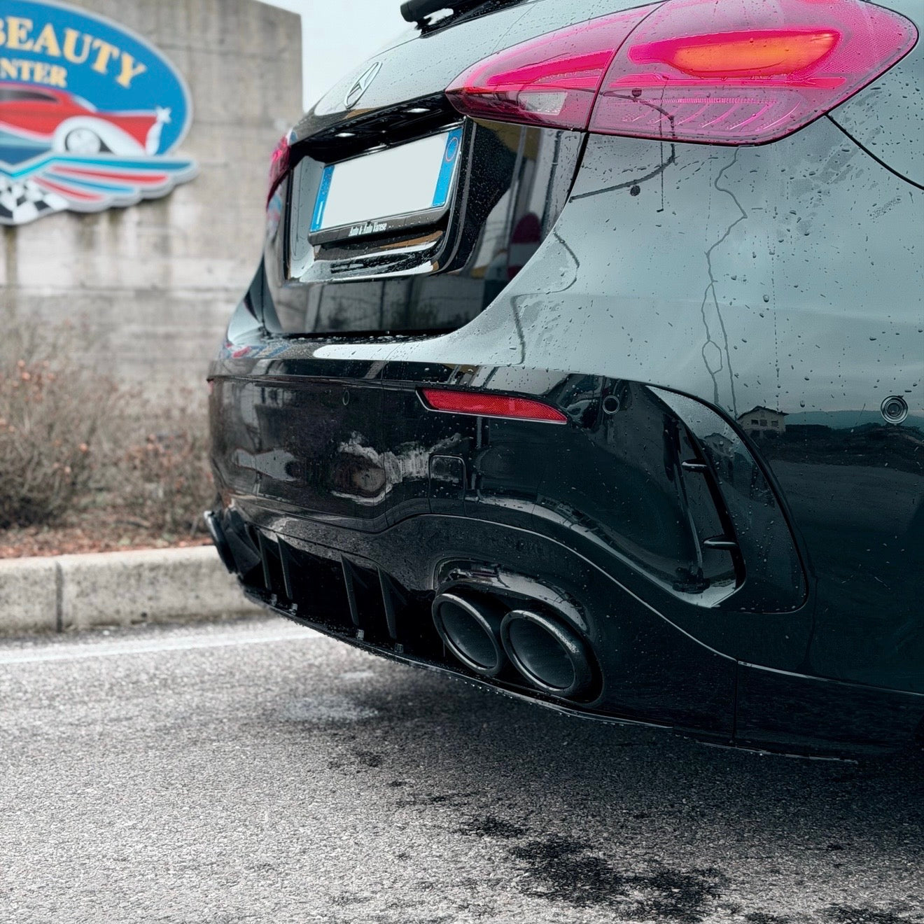 DIFFUSORE CLASSE A W177 2018-2025 AMG A45