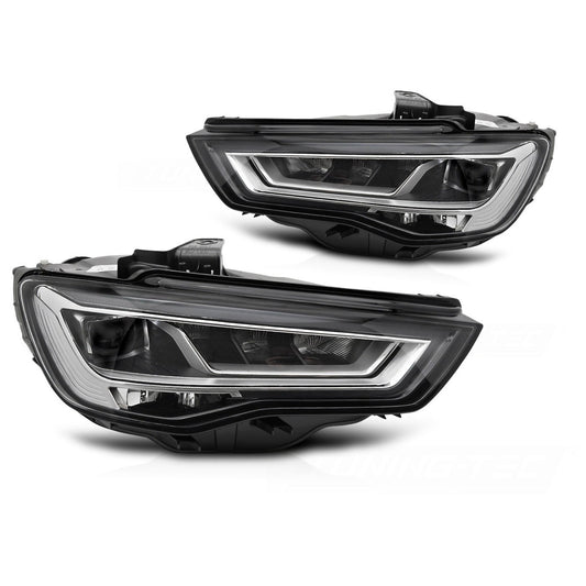 FANALI ANTERIORI AUDI A3 8V 2012-2016 LOOK FACELIFT