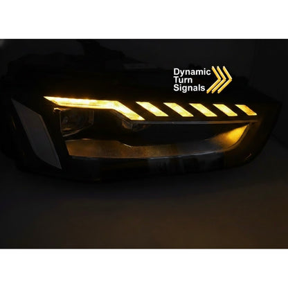 FANALI ANTERIORI LED AUDI A4 B8.5 2012-2015 X XENO