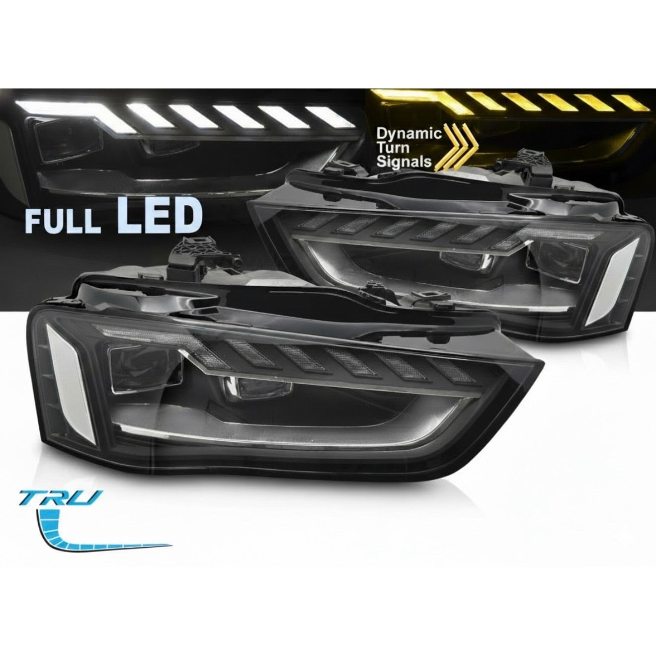 FANALI ANTERIORI LED AUDI A4 B8.5 2012-2015 X XENO