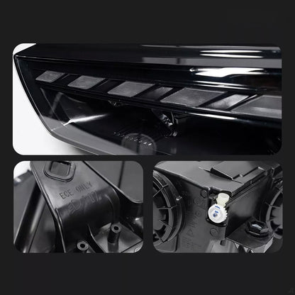 FANALI ANTERIORI AUDI A3 8V 2012-2016 LOOK TUNING