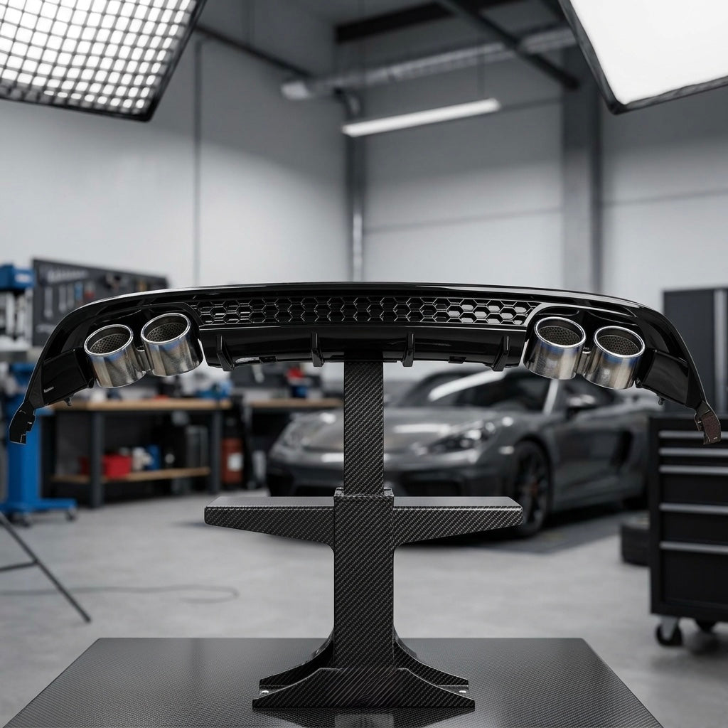 DIFFUSORE POSTERIORE VW GOLF MK7.5 2017-2019 LOOK R