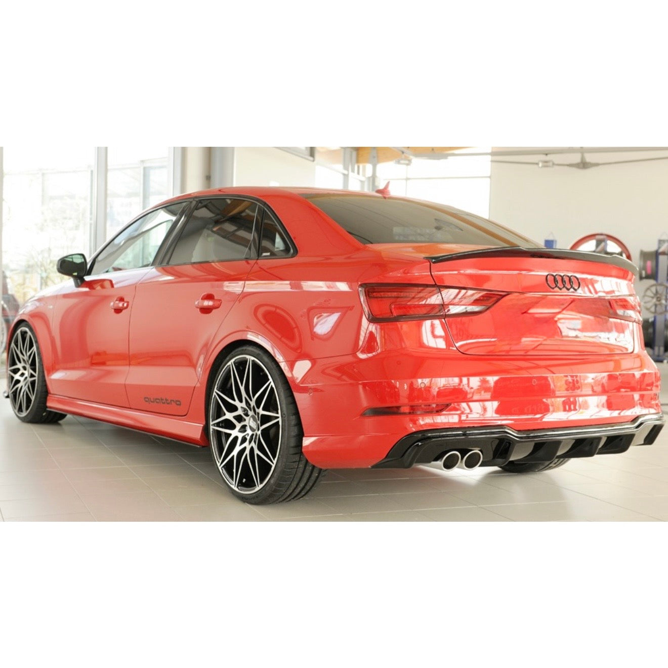 DIFFUSORE A3 8V 2017-2019 SLINE SEDAN