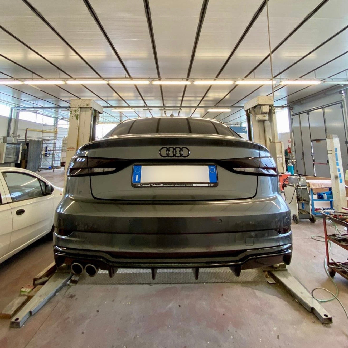 DIFFUSORE A3 8V 2017-2019 SLINE SEDAN