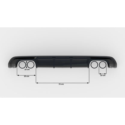 DIFFUSORE POSTERIORE AUDI S3 8V 2012-2016