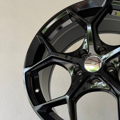 CERCHI NEW RS6 18" NERI LUCIDI ET30