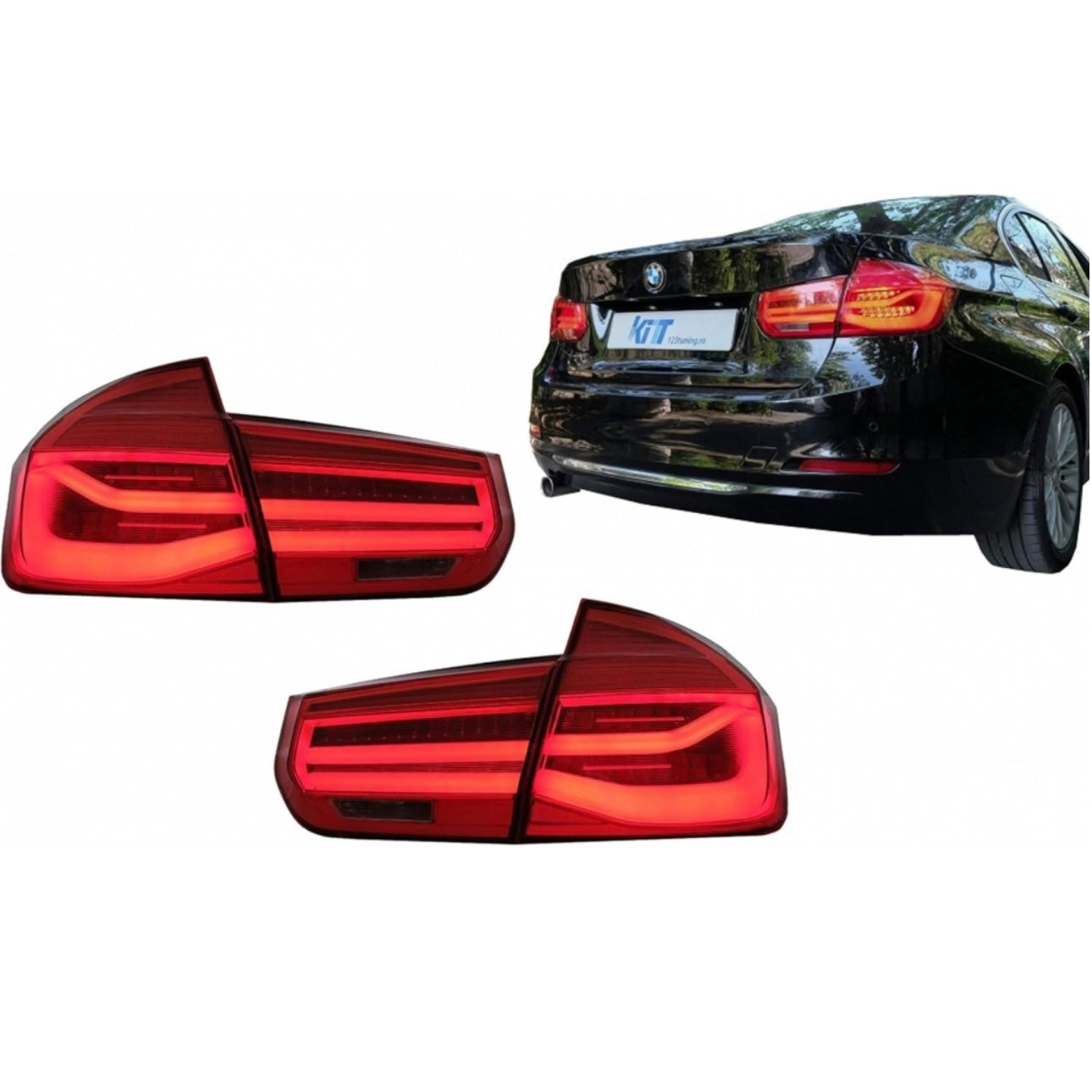 FANALI A LED POSTERIORI BMW 3 F30 2011-2019 F35 F80 M LOOK