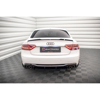 DIFFUSORE POSTERIORE AUDI A5 B8 2011-2016 USCITA 2X2