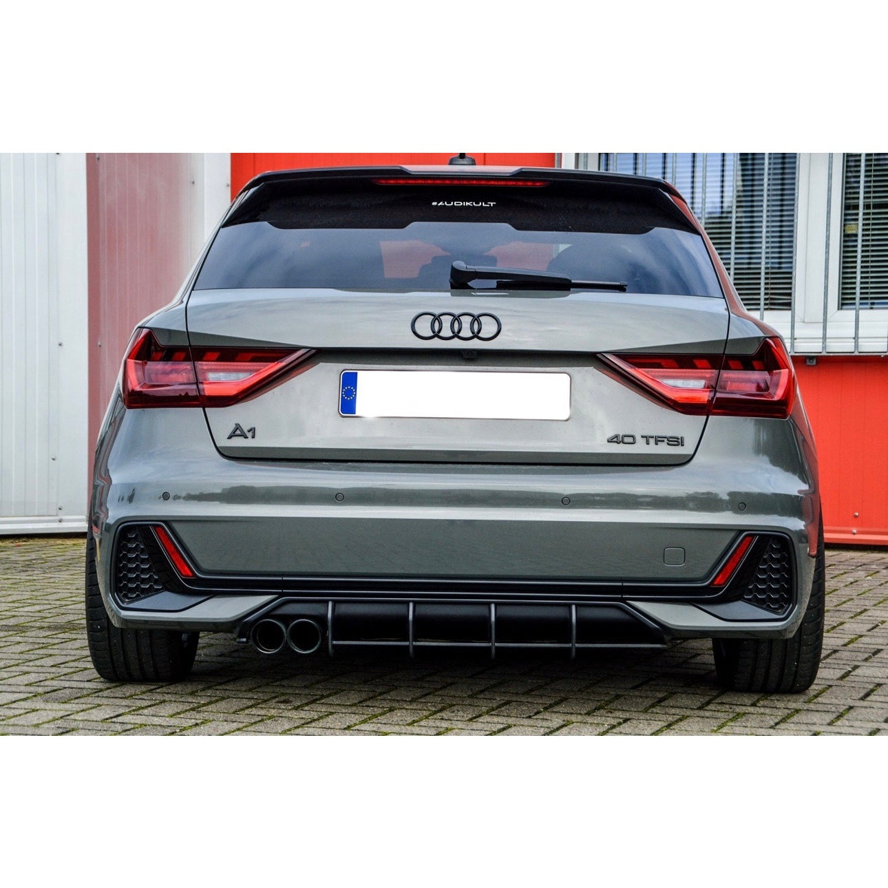 SPLITTER DIFFUSORE AUDI A1 GB 2019-2024 V1