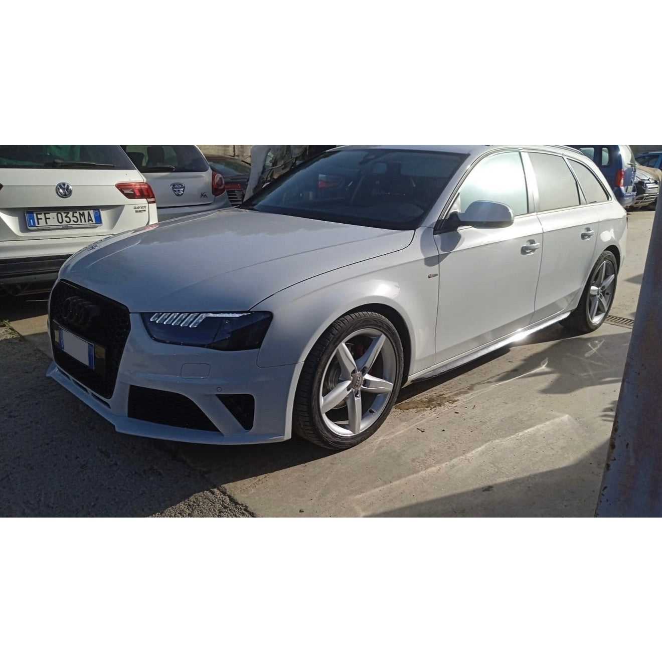 FANALI ANTERIORI LED AUDI A4 B8.5 2012-2015 X ALOGENO