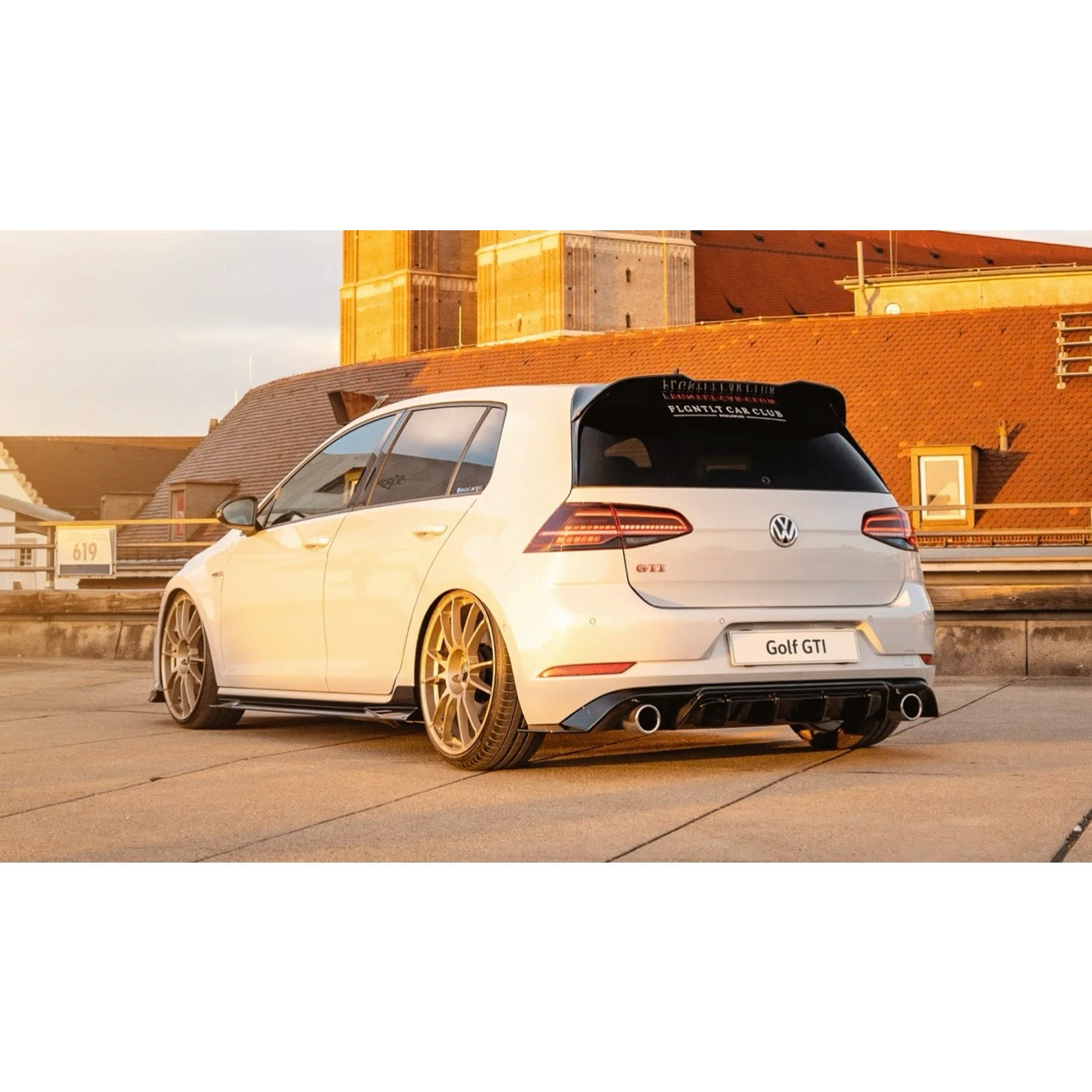 DIFFUSORE POSTERIORE VW GOLF MK7.5 GTI 2017-2019