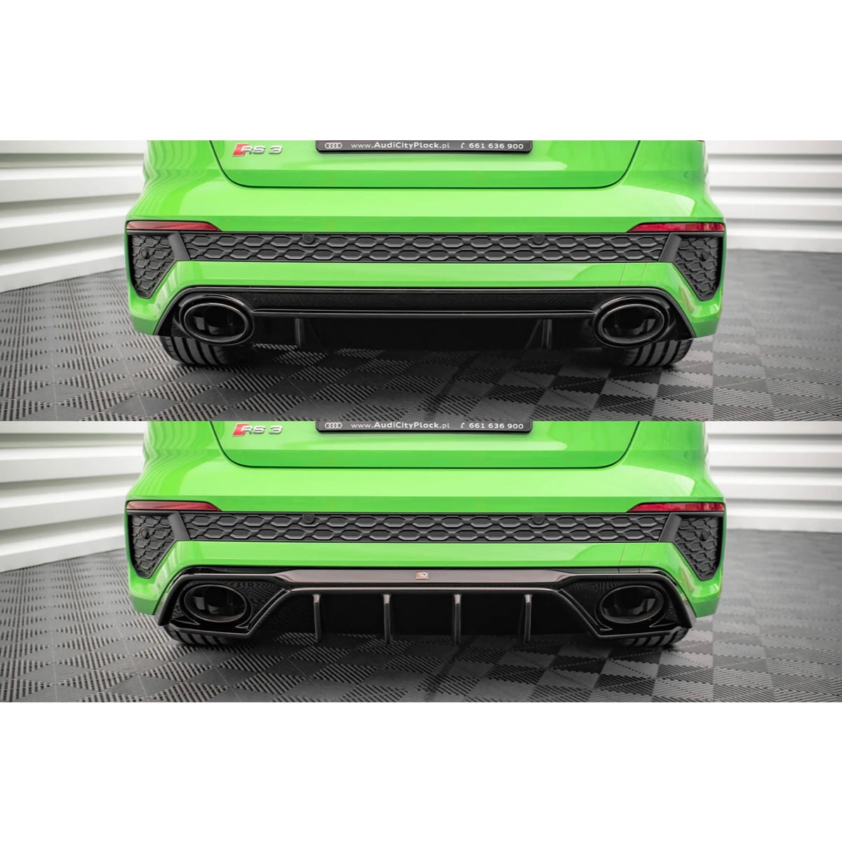 DIFFUSORE POSTERIORE AUDI RS3 8Y 2020-2024