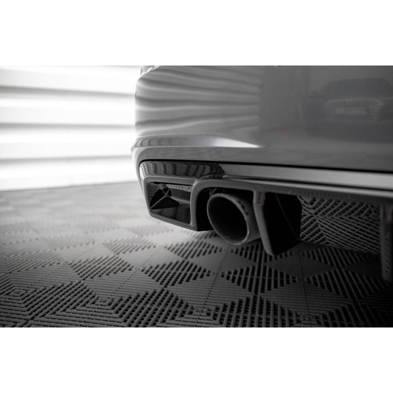 DIFFUSORE SOTTO PARAURTI POSTERIORE AUDI TT S-LINE 8S 2014-2018