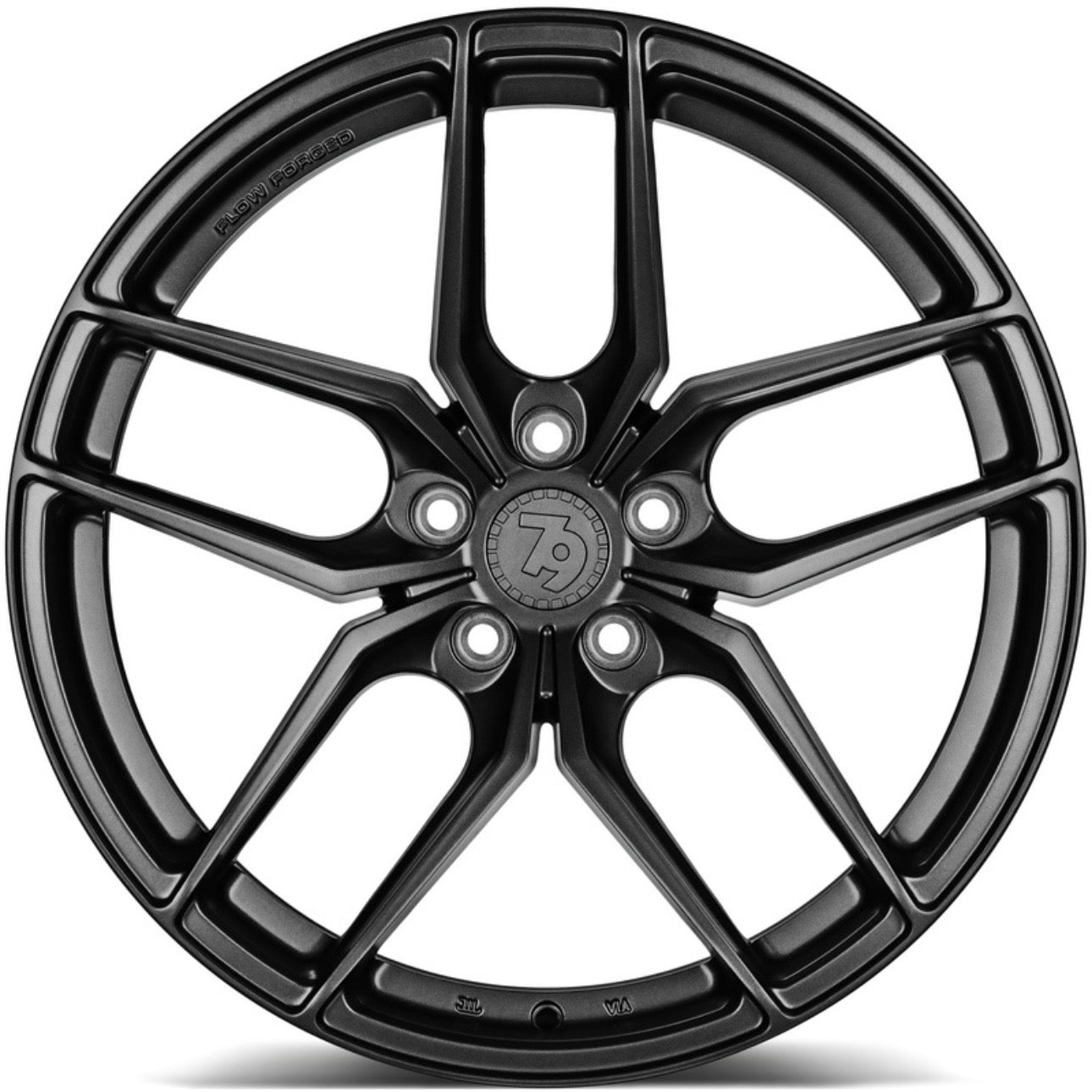 CERCHI 18" 79WHEELS SCF-Y BLACK ET40 AUDI
