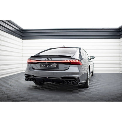 DIFFUSORE POSTERIORE AUDI A7 / S7 C8 2018-2025 CON TERMINALI