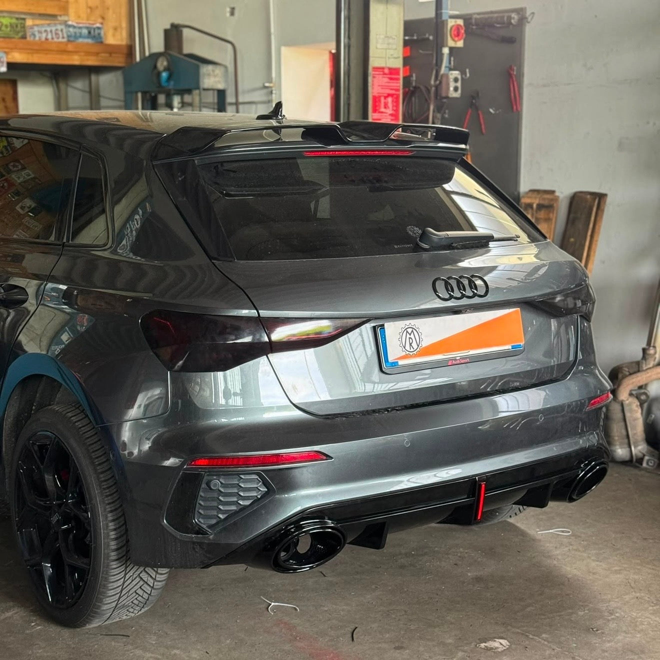 SPOILER TETTO AUDI A3 / S3 / RS3 8Y 2020-2025