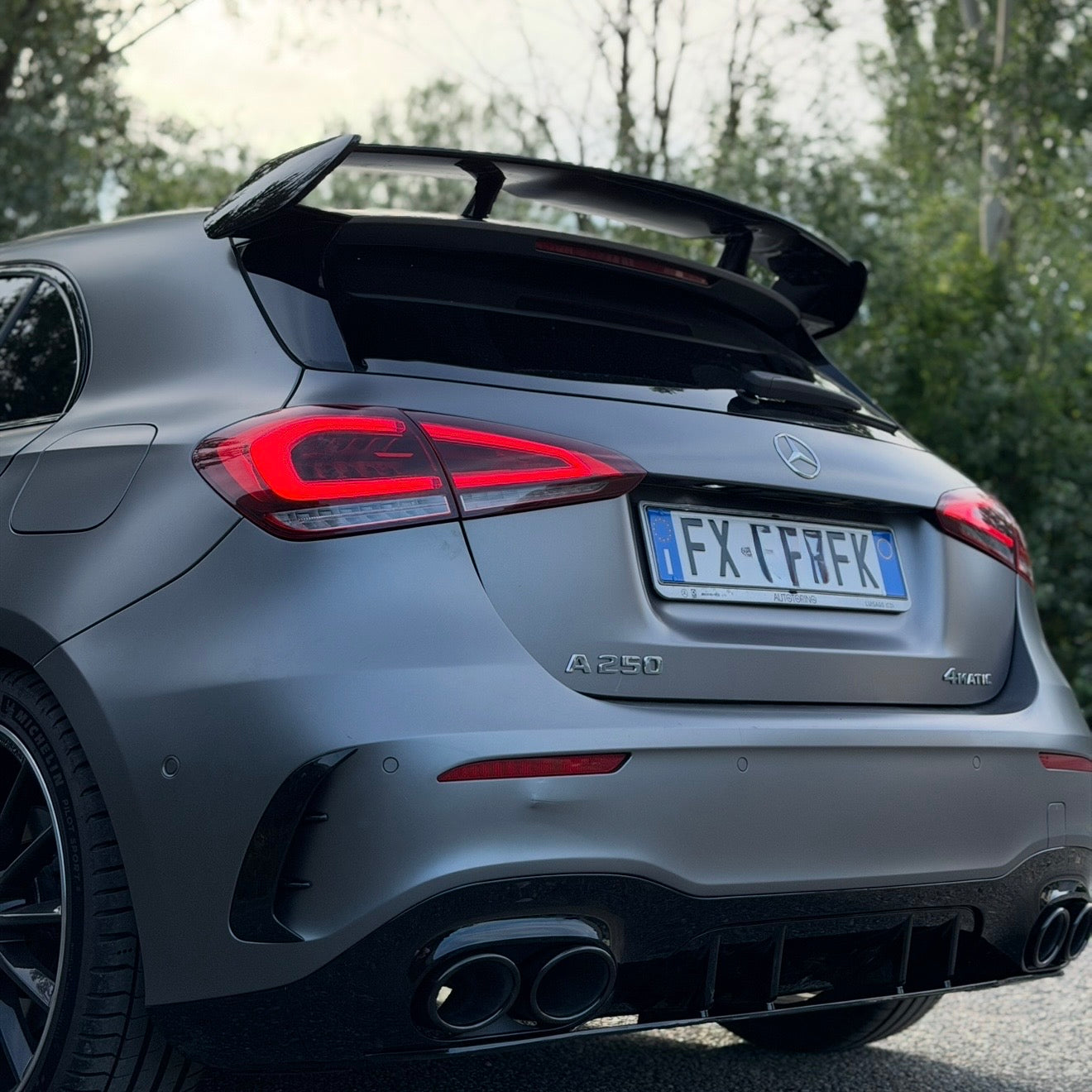 SPOILER TETTO CLASSE A 2018-2025 A45 LOOK