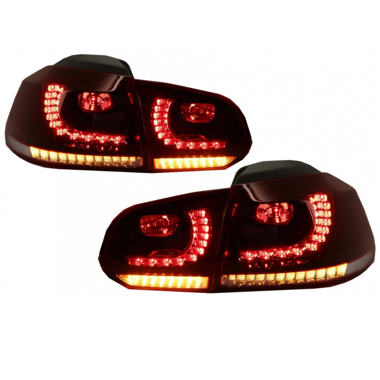 FANALI A LED POSTERIORI GOLF MK6 2008-2012