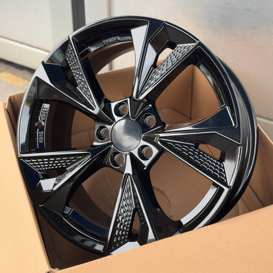 CERCHI RS7 17" NERI A3/A4/A5/A6/TT