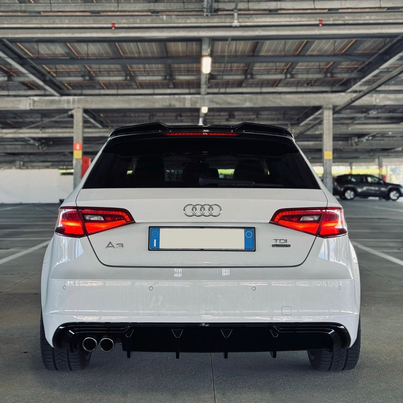 PROLUNGA SPOILER TETTO 3D AUDI A3 S-LINE / S3 8V 2012-2020